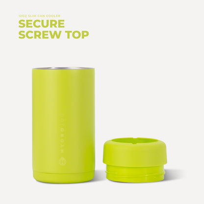 HYDROJUG Featured | HydroJug Slim Can Cooler 12oz - Insulated Stainless Steel Skinny Can Holder – Lemon Lime