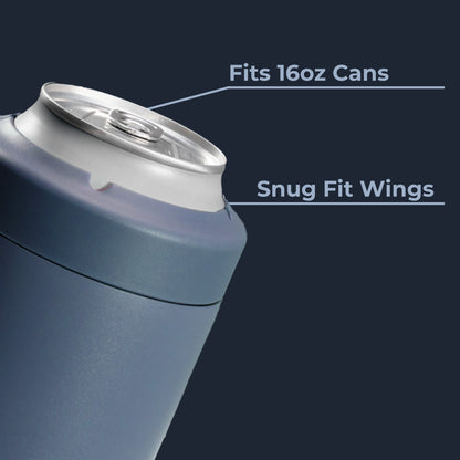 HYDROJUG Popular | HydroJug Can Cooler 16oz - 2-in-1 Insulated Tallboy Can Cooler, Screw-Top Lock – Cascade