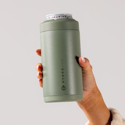 HYDROJUG Signature | HydroJug Can Cooler 16oz - 2-in-1 Insulated Tallboy Can Cooler, Screw-Top Lock – Courtyard