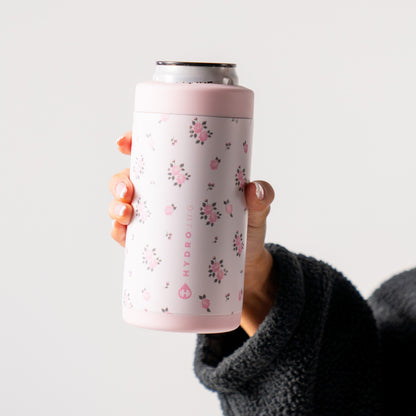 HYDROJUG Great Value | HydroJug Can Cooler 16oz - 2-in-1 Insulated Tallboy Can Cooler, Screw-Top Lock – Wildrose