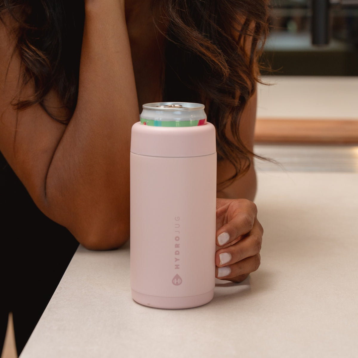 HYDROJUG Deals | HydroJug Slim Can Cooler 12oz - Dusty Rose