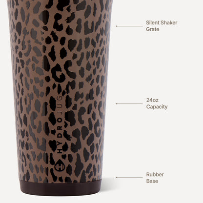 HYDROJUG Popular | HydroJug Insulated Shaker 24oz - Brown Leopard