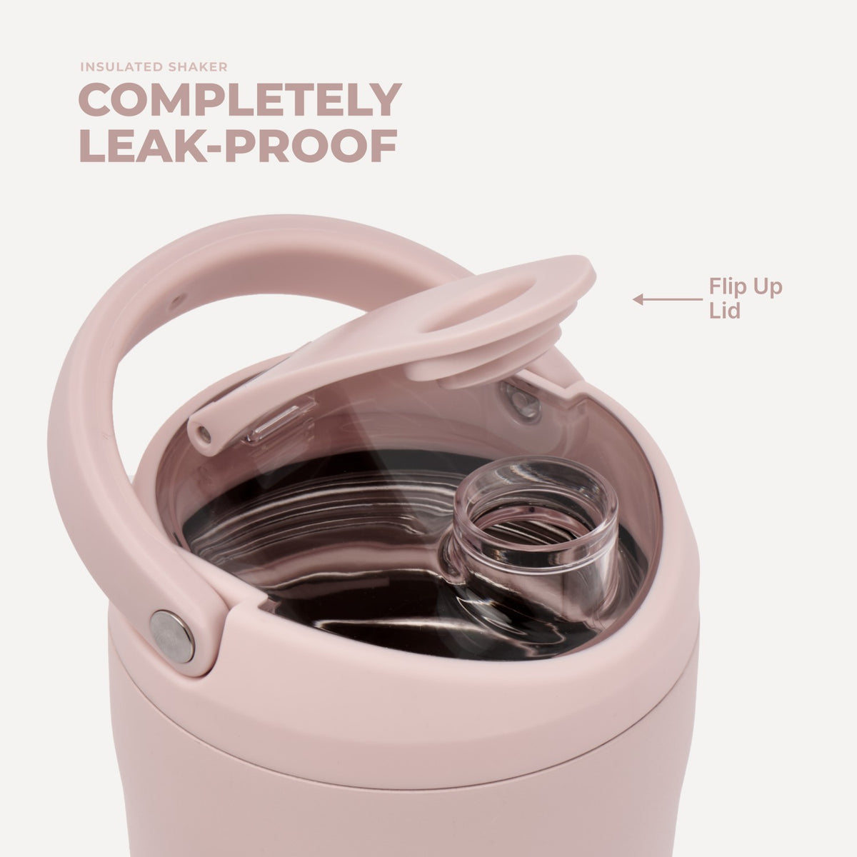 HYDROJUG Essential | HydroJug Insulated Shaker 24oz - Dusty Rose