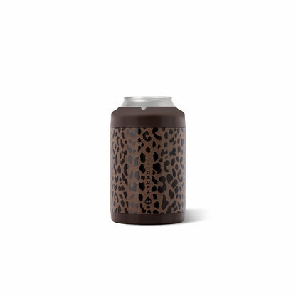 HYDROJUG Best Seller | HydroJug Standard Can Cooler 12oz - Brown Leopard