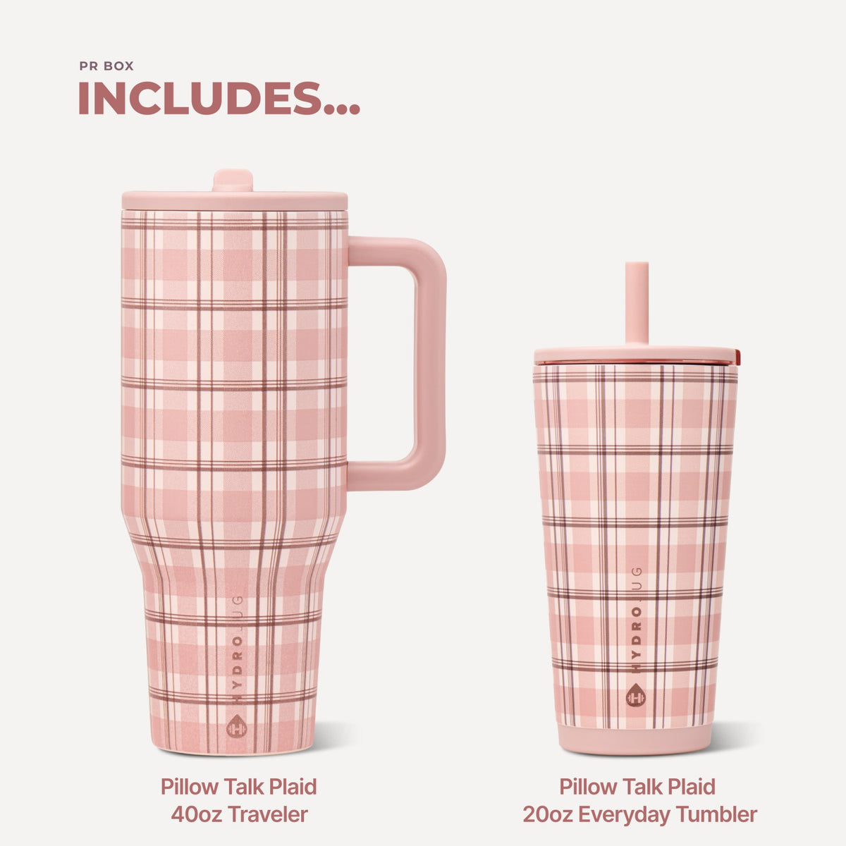 HYDROJUG Hot Sale | HYDROJUG Pillow Talk Plaid Box