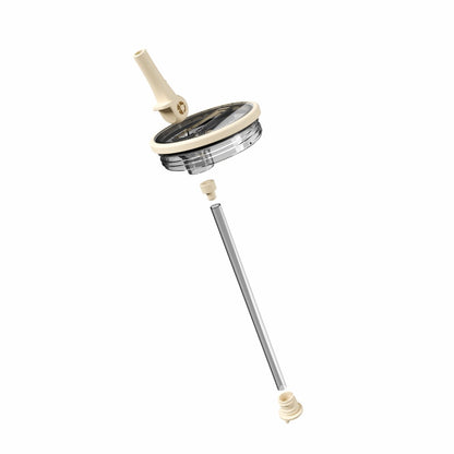 HYDROJUG Signature | HydroJug Removable Traveler Lid 40oz - Easy-Clean Flip Straw, Leakproof