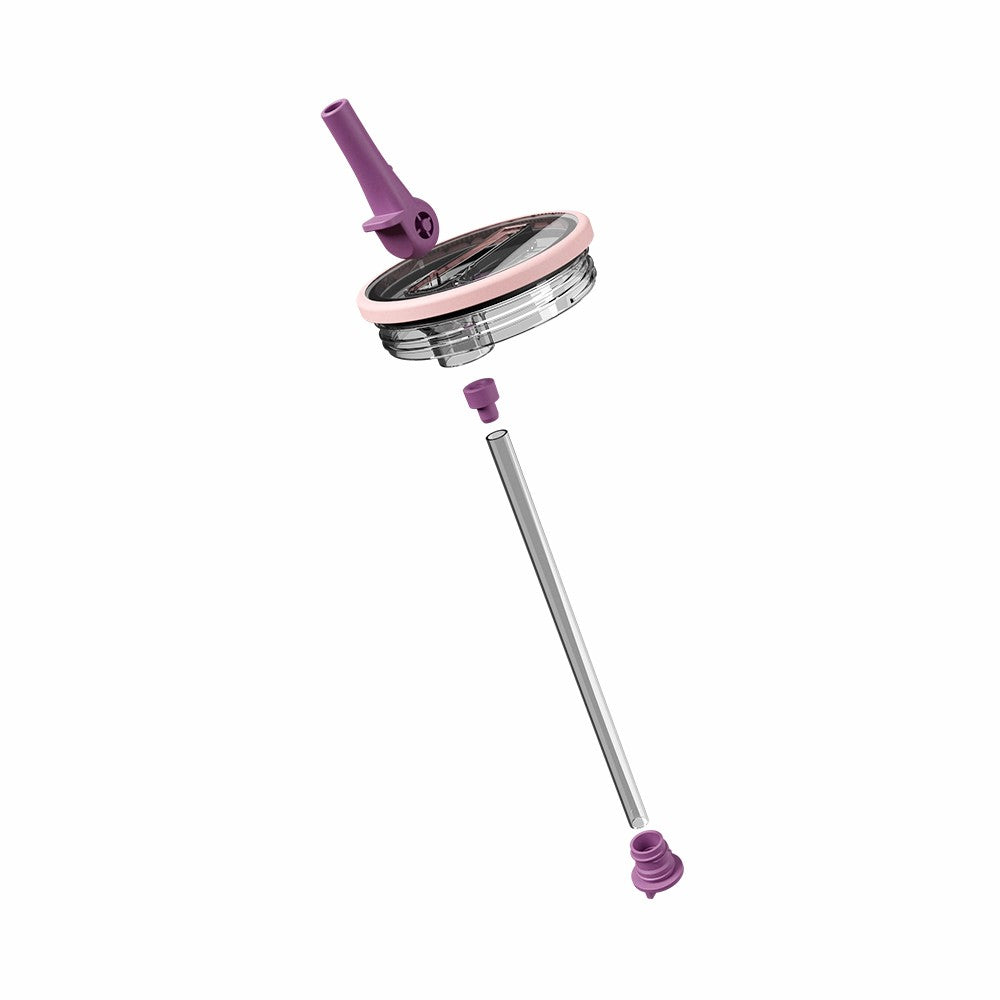 HYDROJUG Exclusive | HydroJug Removable Traveler Lid 20oz - Easy-Clean Flip Straw, Leakproof