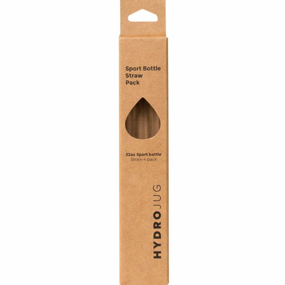HYDROJUG Top Pick | HydroJug Sport 32oz Straw Pack - 4 Replacement Straws, BPA-Free