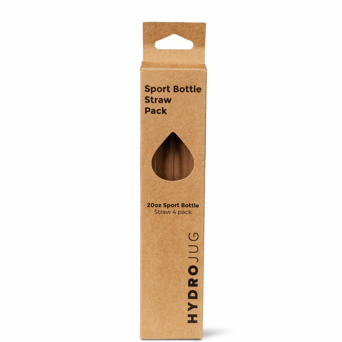 HYDROJUG Latest | HydroJug Sport 20oz Straw Pack - 4 Replacement Straws, BPA-Free