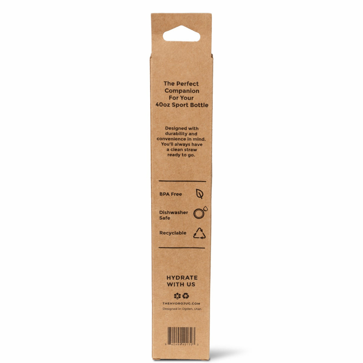 HYDROJUG Recommended | HydroJug Sport 40oz Straw Pack - 4 Replacement Straws, BPA-Free