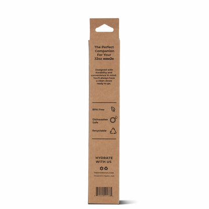 HYDROJUG Top Pick | HydroJug Ease2o 32oz Straw Pack - 4 Replacement Straws, BPA-Free
