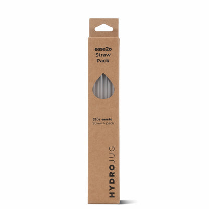 HYDROJUG Top Pick | HydroJug Ease2o 32oz Straw Pack - 4 Replacement Straws, BPA-Free