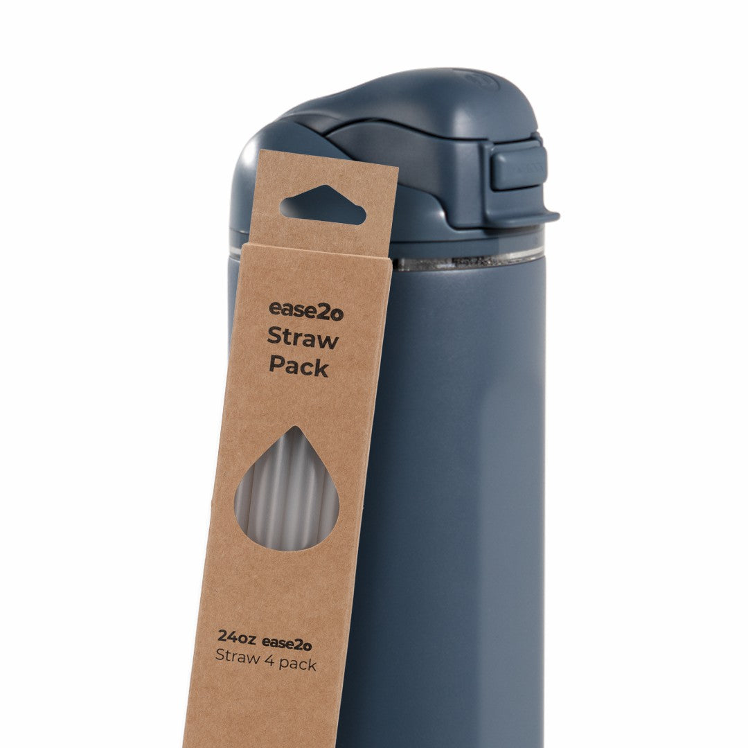 HYDROJUG Premium | HydroJug Ease2o 24oz Straw Pack - 4 Replacement Straws, BPA-Free